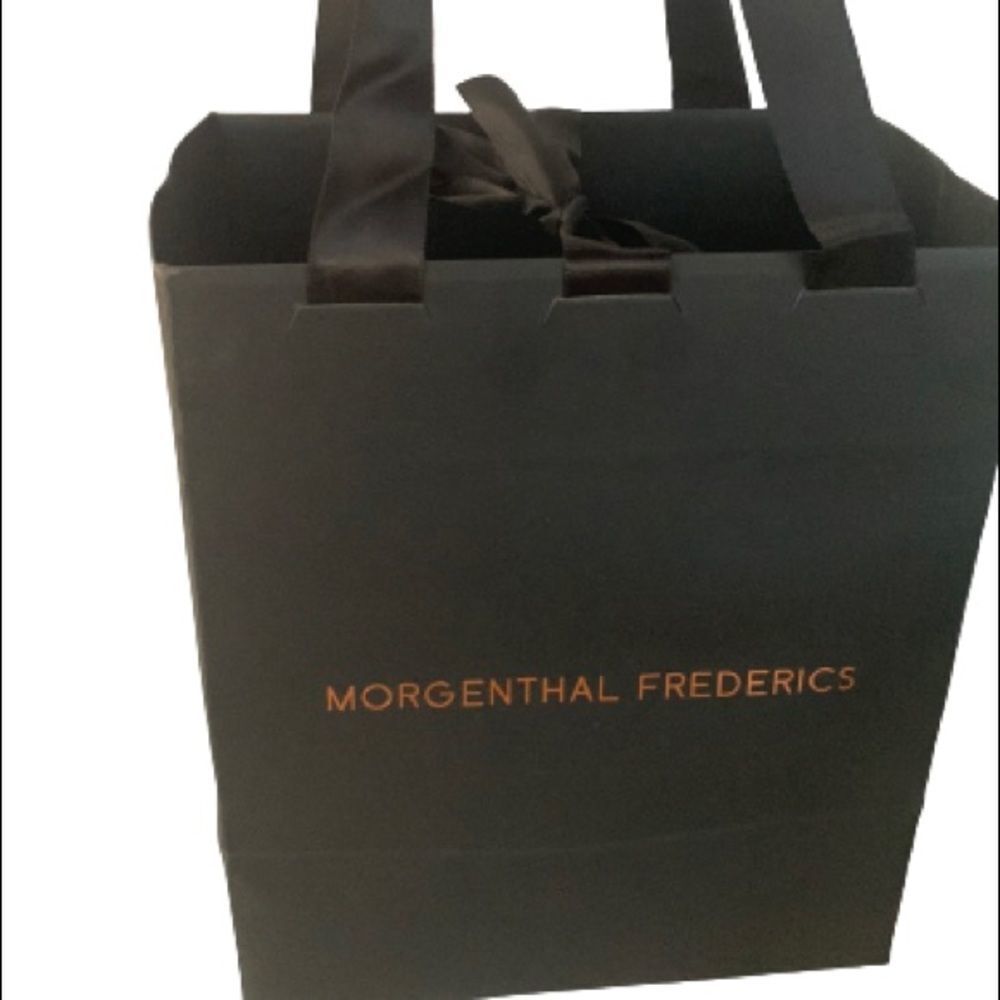 Morganthal Frederics Empty Paper Shopping Bag Ribbon